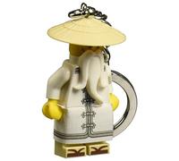 Lego 5004915 The Ninjago Movie Schlüsselanhänger Figur Meister Wu Keychain .
