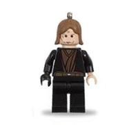 LEGO Anakin Skywalker with Black Right Hand Key Chain with Lego Logo Tile