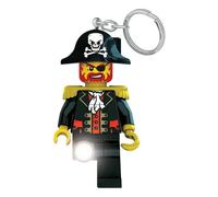 IQ Schlüsselanhänger mit LED – LEGO Captain Brickbeard – Taschenlampe, Batterien enthalten