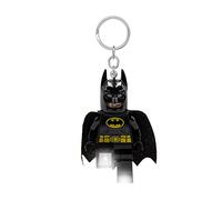 LEGO DC Super Heroes Schlüsselanhänger Licht - Batman - 7,6 cm große Figur (KE26H), schwarz, Small