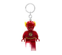 Lego DC Superheroes - The Flash Schlüsselanhänger LED-Taschenlampe für DC-Fans - Fantasievolles Kinderspielzeug - 76 mm große Figur (KE92H) - Inklusive 2 CR2025 Batterien