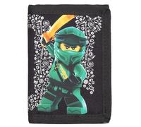 LEGO Dreifach gefaltete Geldbörse, Kinder, Unisex, für Jungen und Mädchen, mit transparentem Ausweisfenster, Karten- und Geldfächern und sicherem Klettverschluss, LLOYD, Dreifach gefaltete Brieftasche