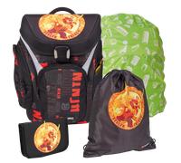 LEGO EXPLORER NINJAGO Schulranzen Premium 4teilig DRAGON ENERGY