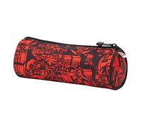 Lego® Federmäppchen, rund, Ninjago, Rot