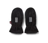 LEGO Fleecefäustlinge "Alex" in Schwarz - Größe 86/92 | Baby Handschuhe