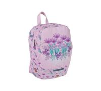 SKANDO BAGS Kindergartenrucksack LEGO®, Flowers: Leichte Tasche mit verstellbaren Trägern, Namensschild, Netzseitentasche und Reflektoren an allen Seiten.
