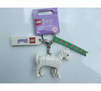 LEGO Friends 850789 Anhänger Pferd, Schimmel / Pferdeanhänger für Tasche oder Rucksack