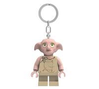 LEGO Harry Potter Schlüsselanhänger Licht - Dobby - 6,3 cm große Figur (KE202H), Beige, Small