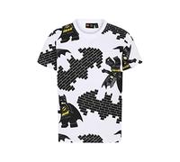 LEGO Jungen Batman Unisex Lwtaylor 313 T-Shirt, 101 White, 122 EU