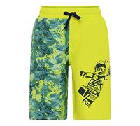LEGO Jungen Ninjago Badeshort UPF 40+ Sonnenschutz Lwalex 304 Boardshorts, 836 Lime Green, 116 EU