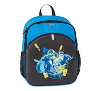 LEGO® - Jungen Rucksack - LEGO®, City Race 2023 - Kultige 3D-Graphik auf Vordertasche - Reflektoren an allen Seiten