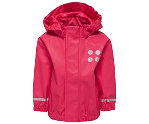 LEGO - Kid's Jane 101 Rain Jacket - Regenjacke, Gr. 92, rosa/rot (Rot)