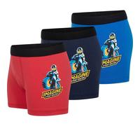 LEGO® kidswear LEGO CITY BOXERSHORTS - LWAGAN 606 - 3-PACK dark navy (590) 92