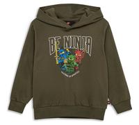 LEGO® kidswear LEGO NINJAGO HæTTETRøJE - LWSAKU 601 DARK OLIVE (8026) 140