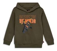 LEGO® kidswear LEGO NINJAGO HæTTETRøJE - LWSAKU 701 DARK OLIVE (8026) 140