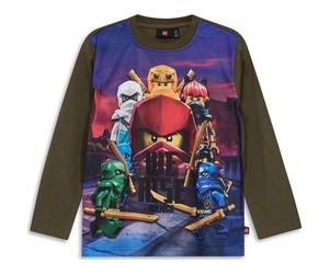 LEGO® kidswear LEGO NINJAGO T-shirt - Lwtaffy 613 dark olive (8026) 104