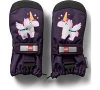 LEGO® kidswear LWALPHA 700 - Mittens W/Mem. dark purple (692) 80