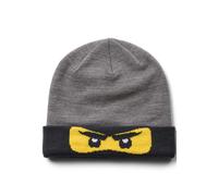 Lego Wear Jungen LWANTONY - Lego Ninjago Beanie-Mütze, 921 Grey Melange, 50/52