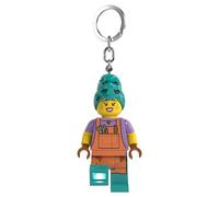 LEGO Minifiguren - Große 7,6 cm große Figur Schlüsselanhänger Licht - Keramikmädchen (KE225H), Geschenk für Töpfer, Gärtner, Künstler und Bildhauer