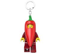 LEGO Minifiguren Schlüsselanhänger Licht - Chili Kostüm Mädchen