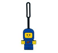 Lego Minifiguren Taschenanhänger - Blue Spacebaby (53650), Silikon, Gepäckanhänger für Reisen, Urlaub, Kreuzfahrt, Schulrucksack-Anhänger