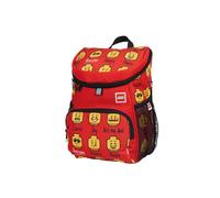 LEGO® Minifigures™ Today I Feel - RED Beanie Kindergartenrucksack Mädchen I Kleiner ergonomischer Wanderrucksack Kinder 2-5 Jahre I Brustgurt & Reflektoren I 6 L, 20 x 30 x 15 cm