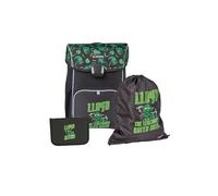 LEGO® NINJAGO® Core Schulranzen Jungen 1. Klasse Set Lloyd - Schulrucksack Jungen mit Turnbeutel & Federmäppchen Junge, leicht & reflektierend, 26,5 L, 30 x 40 x 20,5 cm