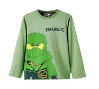 LEGO Ninjago Langarmshirt (DE/NL/SE/PL, Numerisch, 104, Regular, grün)