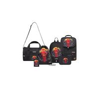 LEGO® NINJAGO® Schulranzen Jungen 1. Klasse Set Red -6-teilig LEGO NINJAGO Set mit Schulrucksack Jungen, Turnbeutel, Federmäppchen Junge, Geldbörse & Sporttasche