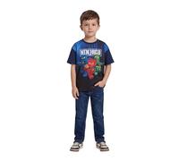 LEGO® NINJAGO® T-Shirt für Jungen - Kurzarmshirt mit Lloyd, Kai & Jay Print | Weiche Baumwolle/Polyester für scharfe Farben | Perfekt für den Alltag