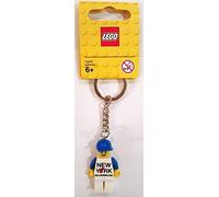 LEGO Original New York Minifigur Schlüsselanhänger 853601, weiß, S