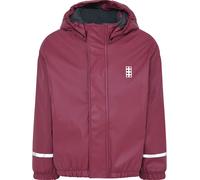 Lego Wear Mädchen Lwjipe 708 - foret regnjakke Regenjacke, Bordeaux, 128 EU