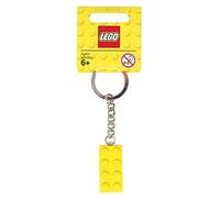 LEGO Schlüsselanhänger gelber Baustein 2x4
