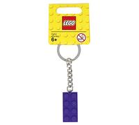 LEGO Schlüsselanhänger Lila Baustein