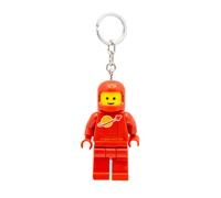 LEGO Schlüsselanhänger mit Leuchtfunktion Astronaut Rot 8 cm