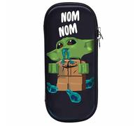 Lego Star Wars Mandalorian Federmäppchen Grogu - Geformtes Etui mit Reißverschluss, Hartschale & Innenfächern, 22,5 x 10,2 x 4,2 cm, für Kinder ab 6 Jahren