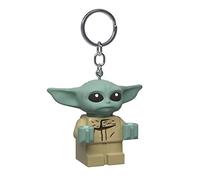 LEGO Star Wars The Mandalorian - Große 5,1 cm große Figur Schlüssel Licht - Grogu (KE179AH), Grün, Large - 2 inches tall