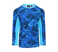 LEGO Unisex Ninjago Schwimm Langarmshirt Sonnenschutz UPF 40+ Lwalex 300 T-Shirt, 593 Bright Blue, 110 EU