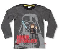 LEGO Wear Jungen Langarmshirt 14044 Terry 755 - T-Shirt L/S, Gr. 152, Grau (917 Charcoal Melange)