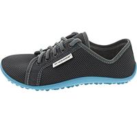 Leguano Shoes Barfußschuhe Sneaker Active – flexible Sohle – Anthrazitgrau/Blau Größe 43