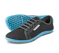 Barfußschuh LEGUANO "AKTIV" Gr. 48, bunt (anthrazit, türkis) Damen Schuhe Schnürschuh Sommerschuh Barfußschuh Schnürschuhe mit ergonomischer Formgebung Bestseller (27148535-48)