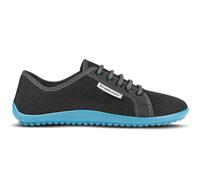 Barfußschuh LEGUANO "AKTIV" Gr. 40, bunt (anthrazit, türkis) Damen Schuhe Schnürschuh Sommerschuh Barfußschuh Schnürschuhe mit ergonomischer Formgebung (27148535-40)