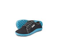 Barfußschuh LEGUANO "AKTIV", Herren, Gr. 49, bunt (anthrazit, türkis), Textil, Schuhe Barfußschuh Schnürschuh Sommerschuh, Freizeitschuh, Halbschuh, Schnürschuh mit ergonomischer Formgebung (27148535-