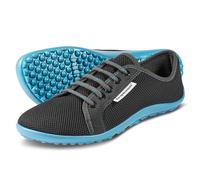 Leguano Barfußschuhe Aktiv – Anthrazit, blaue Sohle – Größe 41