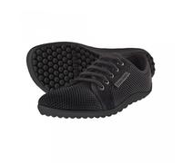 leguano aktiv lavaschwarz Barfußschuhe Sneaker schwarze Sohle | 38