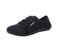 leguano aktiv lavaschwarz Barfußschuhe Sneaker schwarze Sohle | 45