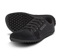 Barfußschuh LEGUANO "AKTIV", Herren, Gr. 37, schwarz, Textil, Schuhe Barfußschuh Schnürschuh Sommerschuh, Freizeitschuh, Halbschuh, Schnürschuh mit ergonomischer Formgebung (79578000-37) schwarz