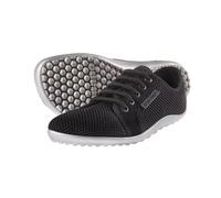 leguano aktiv lavaschwarz, silberne Sohle 47