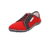 Leguano Barfußschuhe Aktiv – Rot/Grau – Größe 38