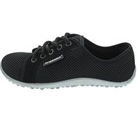 Leguano Damen SchnÃ¼rschuh aktiv lavaschwarz silber 10009010 aktiv schwarz silber lavaschwarz silber - EU 45
